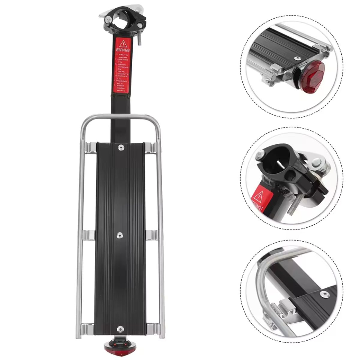 Bagasjebrett setepinne aluminium Nakatar