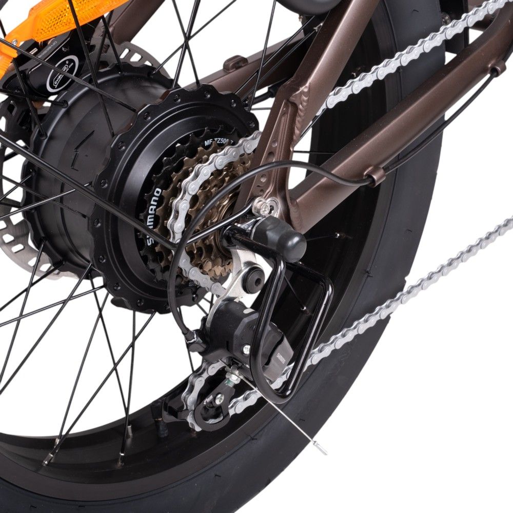 Sammenleggbar Elektrisk Fatbike sykkel 20