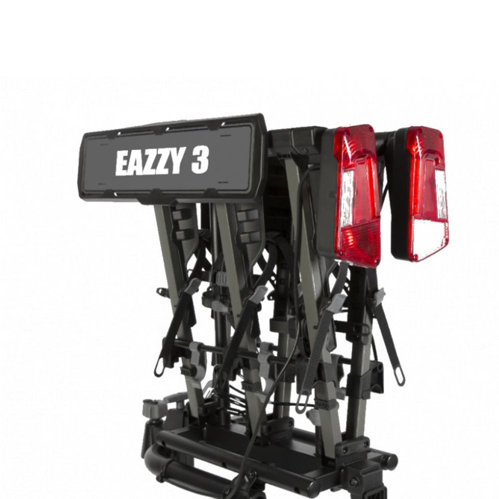 Tilhengerfeste Sykkelstativ BuzzRack EAZZY 3 sykler