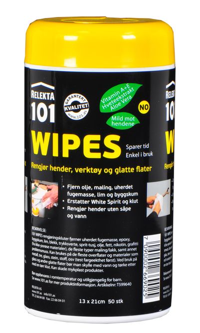 Hovedbilde 101 Wipes Rensekluter - 50 stk