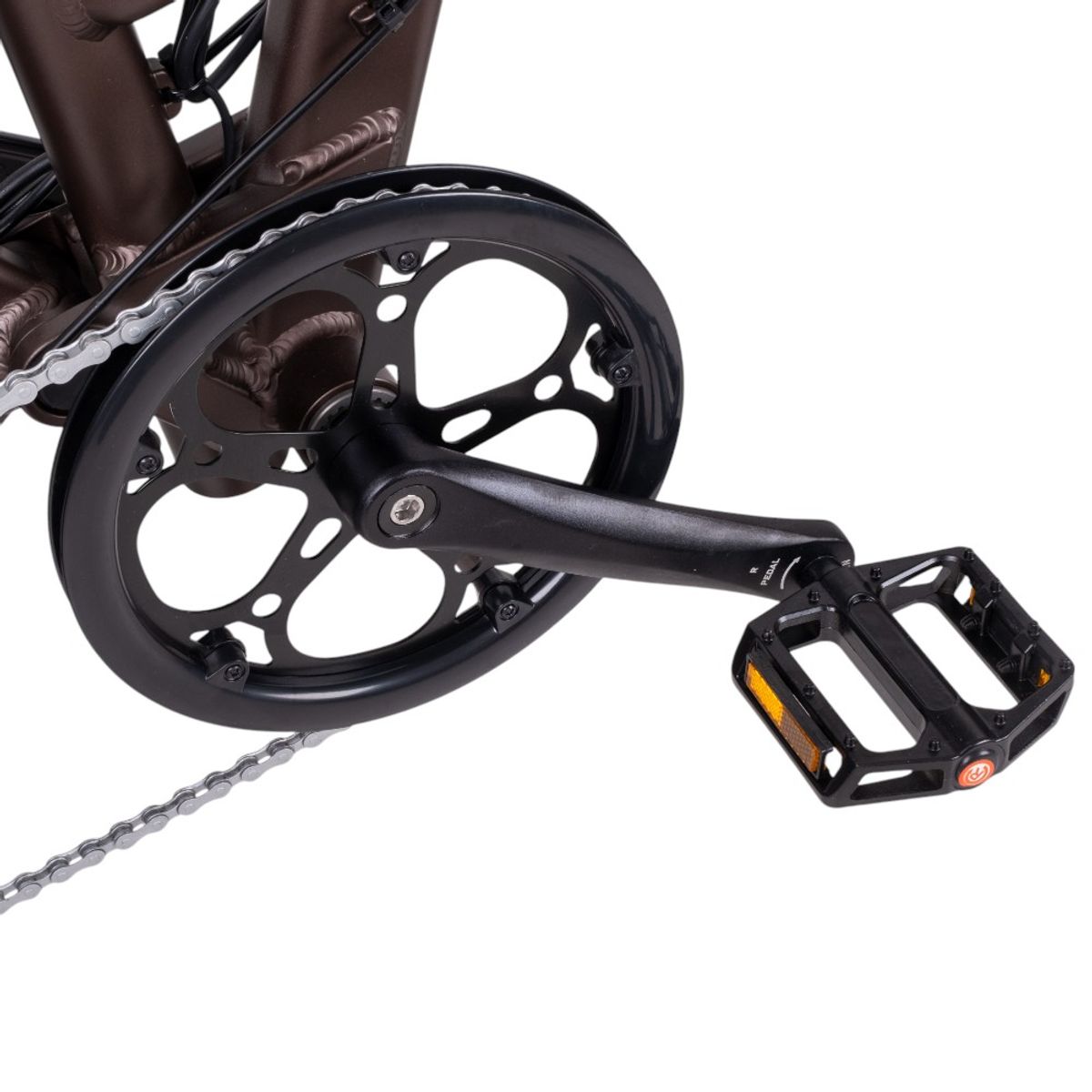 Sammenleggbar elsykkel fatbike inSPORTline ISL Baxom Lite 720Wh – 20