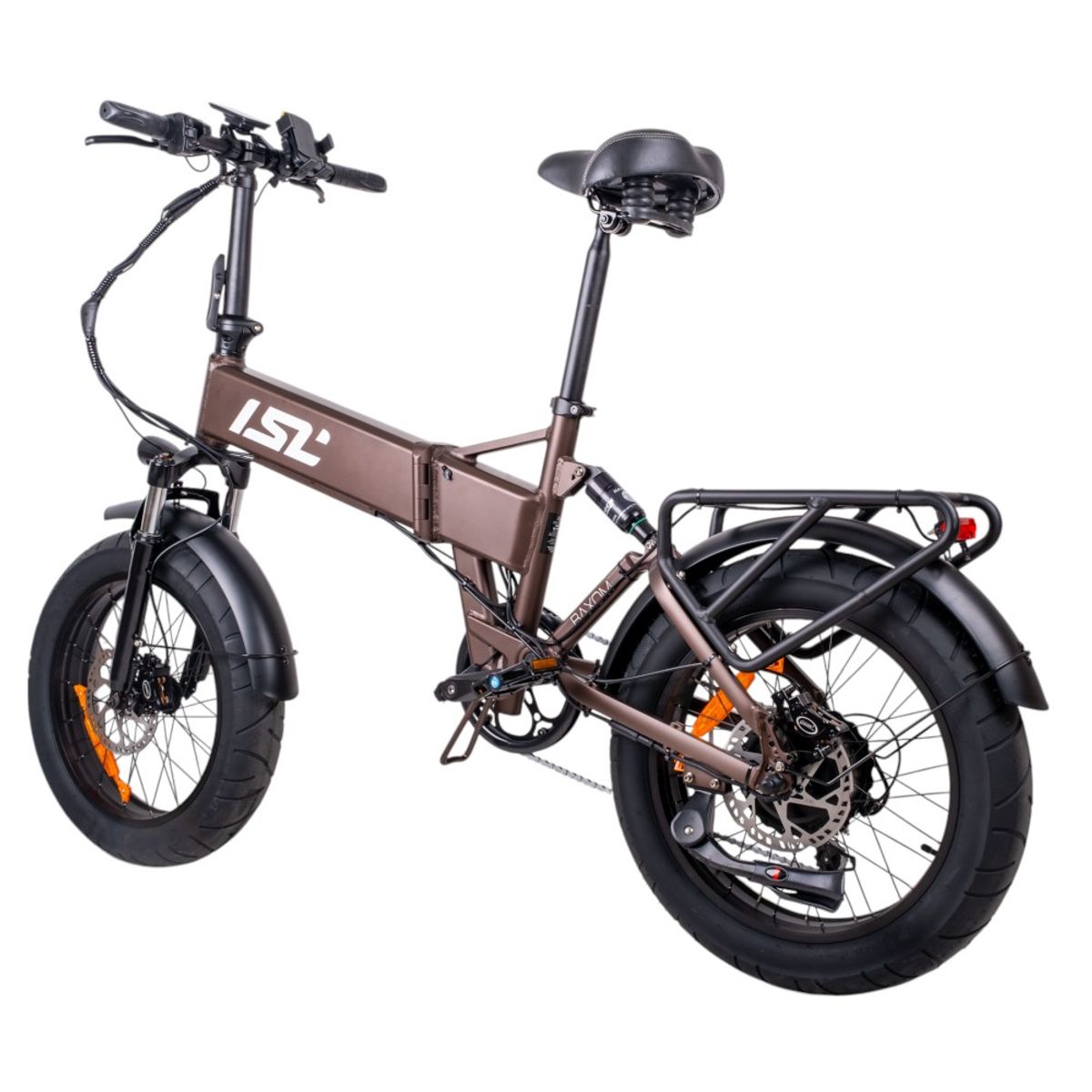 Sammenleggbar elsykkel fatbike inSPORTline ISL Baxom Lite 720Wh – 20