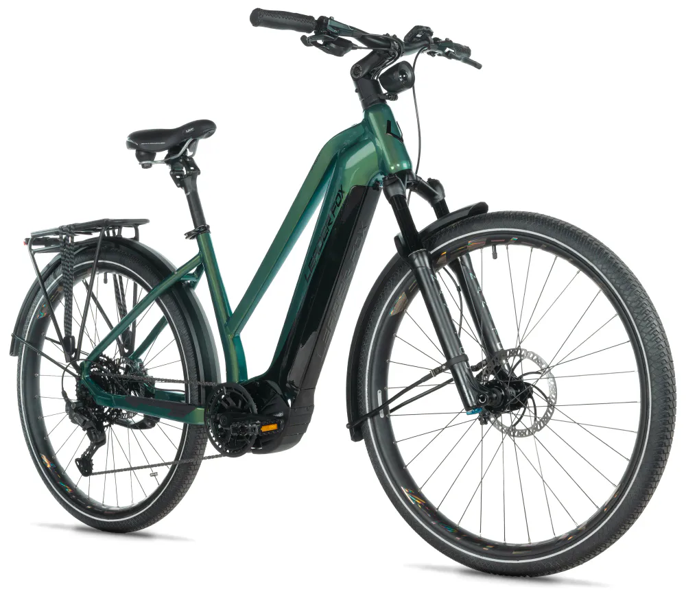 Leader Fox DIXON 29 Lady Grønn 835Wh - 150km