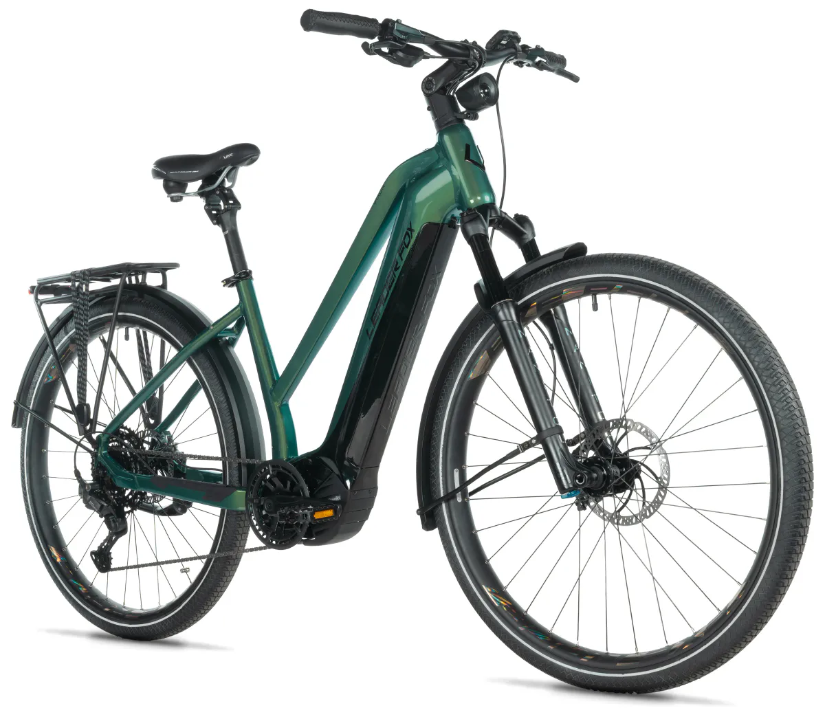 Leader Fox DIXON 29 Lady Grønn 835Wh - 150km