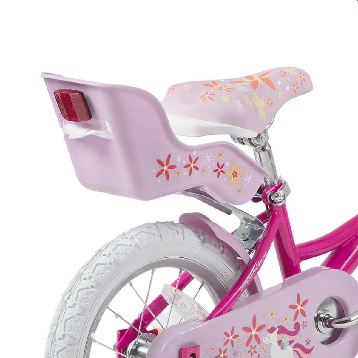Joystar Unicorn barnesykkel 14” med støttehjul