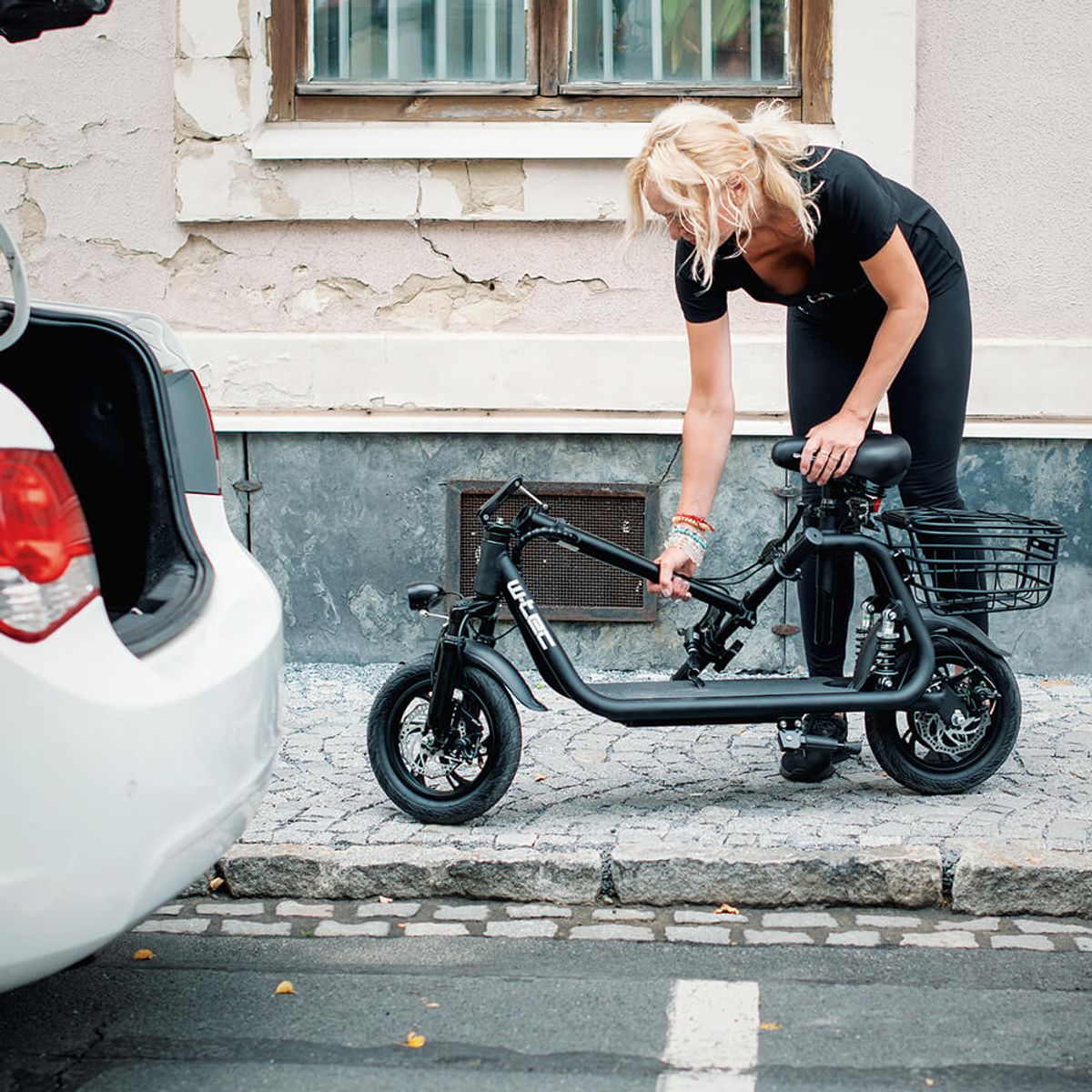 W-TEC Billar III 500W elektrisk sykkel/scooter - fargevalg