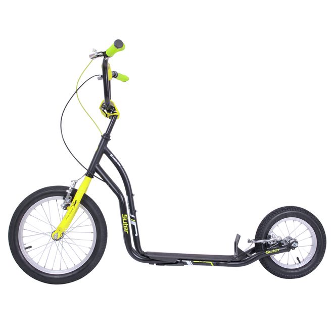 Hovedbilde Kick Scooter inSPORTline Suter SE Sort-Gul