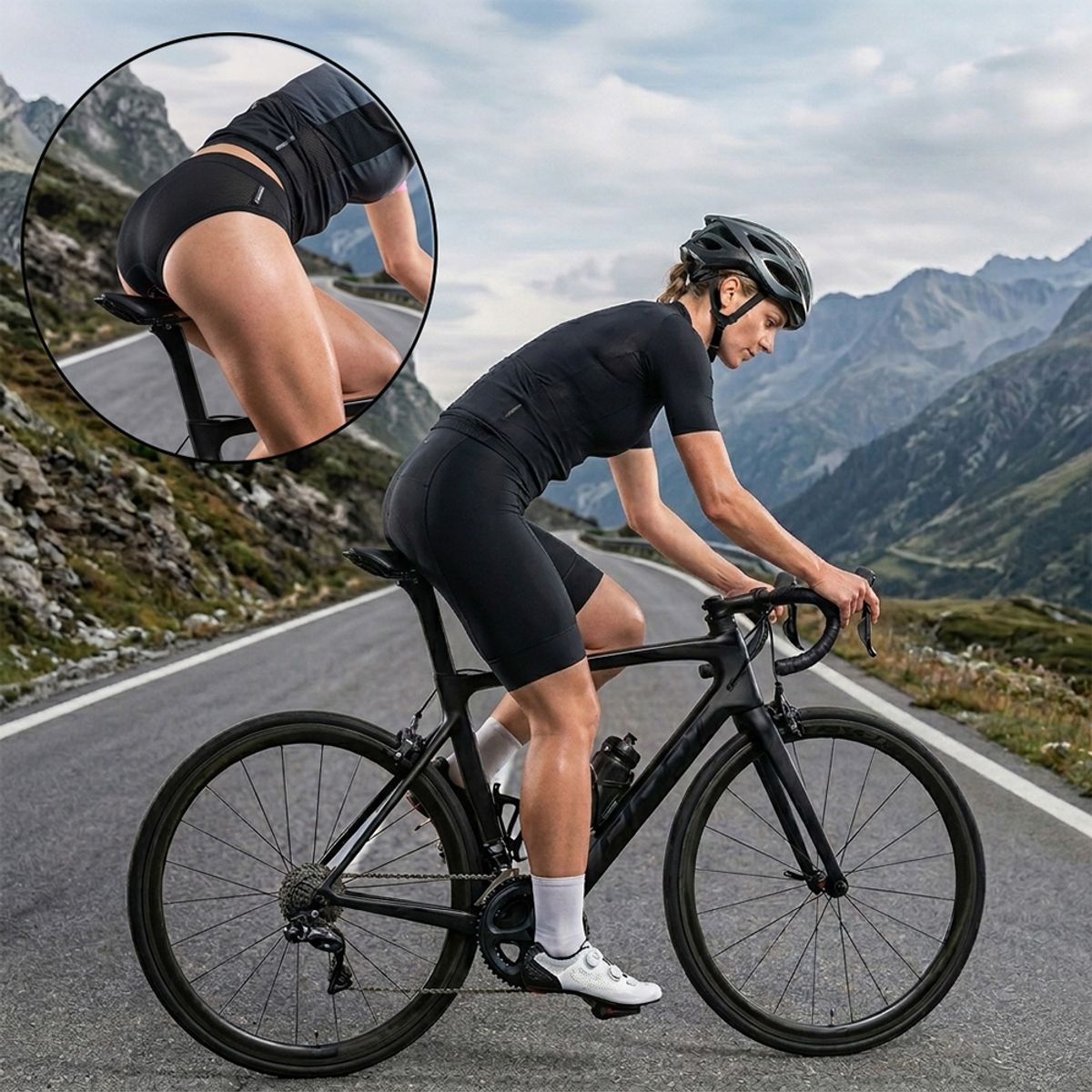 Sykkelundertøy dame med gelpute Nashka