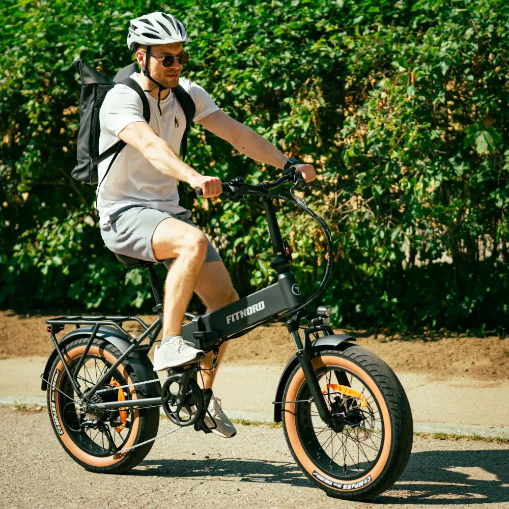 FitNord Rumble 150 Elfatbike - Sammenleggbar