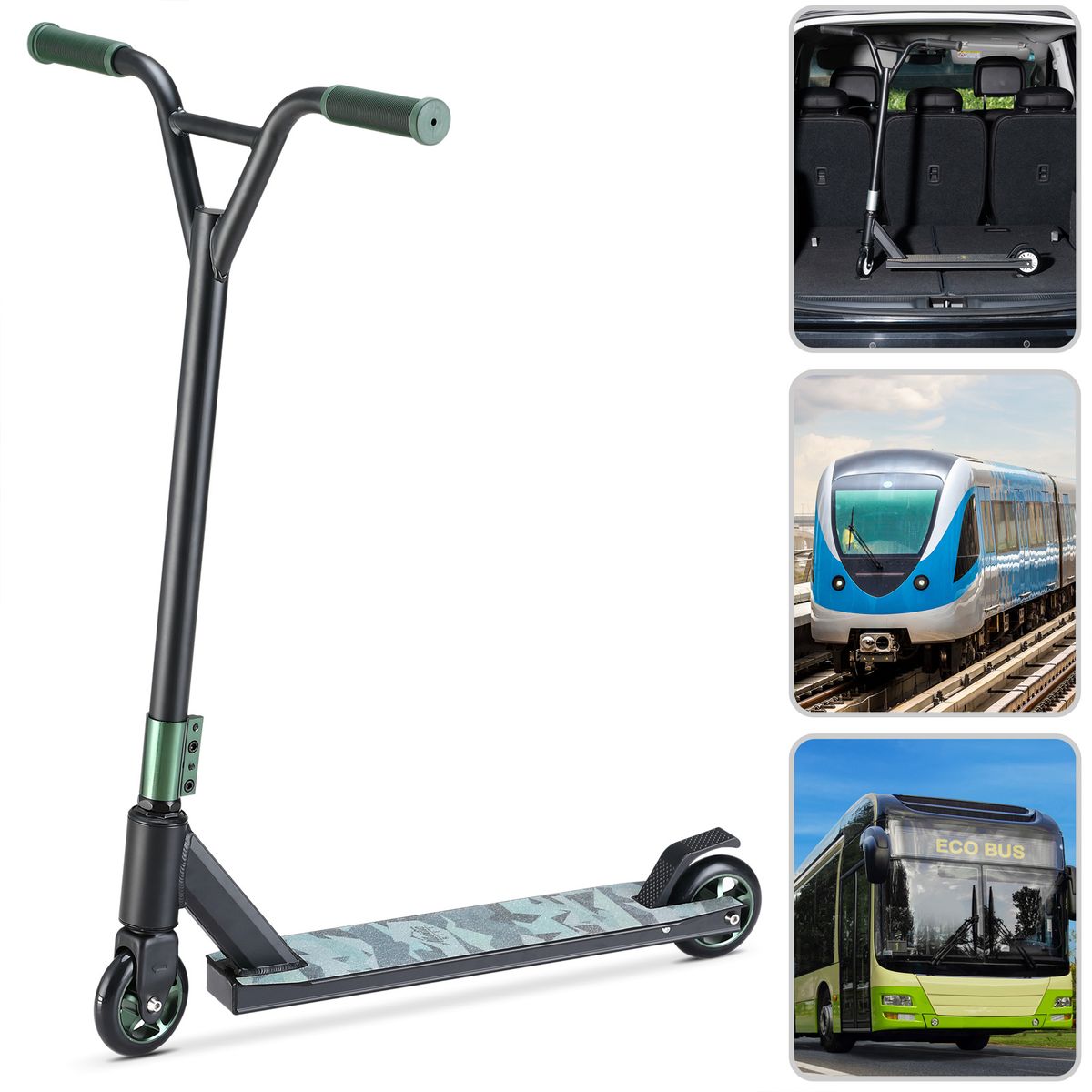 Triksesparkesykkel Army Premium - Kamo/Grønn