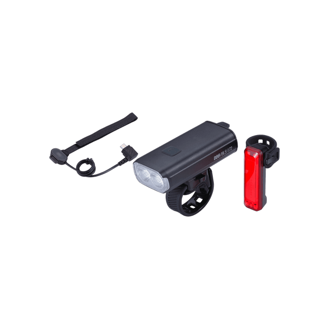 Hovedbilde Lyktesett LED BBB StrikeDuo Combo BLS-175 1600 ...