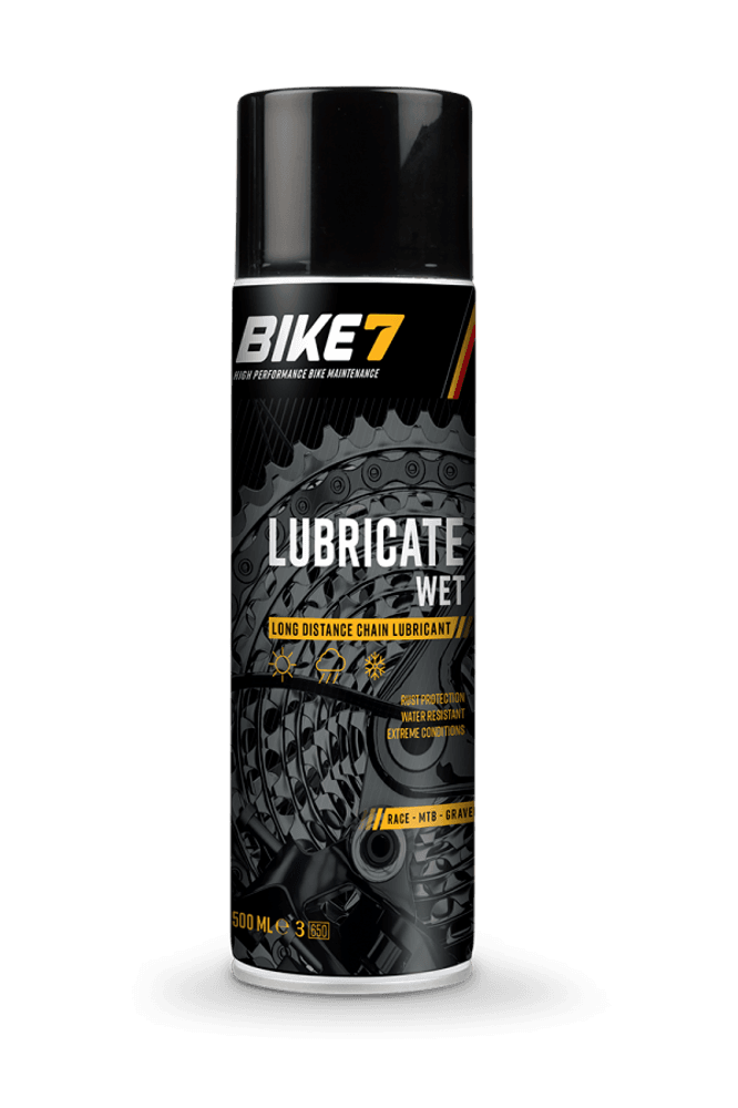 Bike7 Lubricant Wet 500ml - PTFE-basert Sykkelolje
