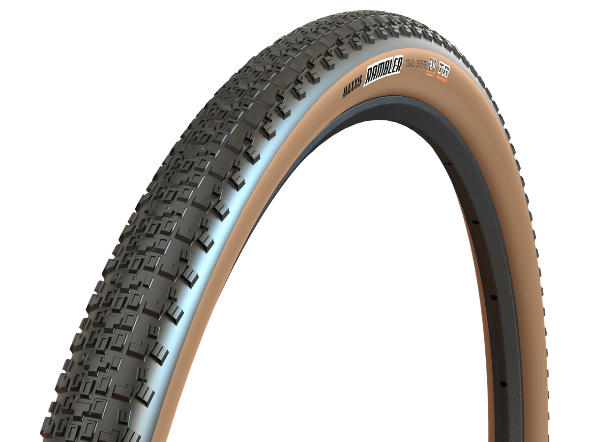 Maxxis Rambler Gravel TR EXO Dekk 404g, 60TPI, 2C, Tanwall