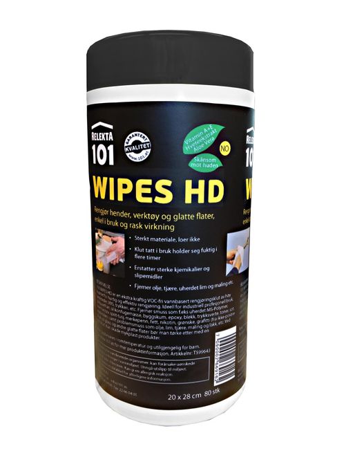 Hovedbilde 101 Wipes HD Rensekluter 80 stk