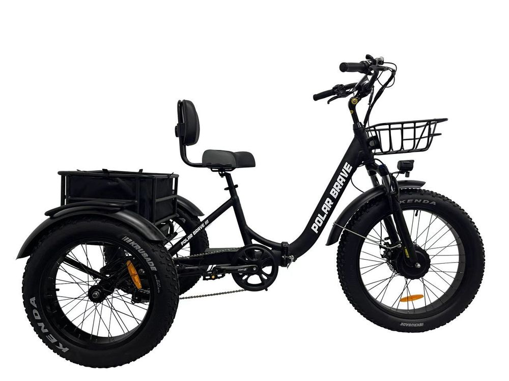 Polar Brave elektrisk trehjulssykkel 500W