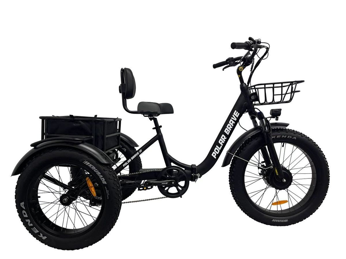 Polar Brave elektrisk trehjulssykkel 500W