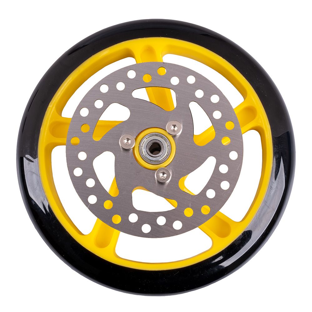 Erstatningshjul m/bremseskive inSPORTline Discola scooter - farg